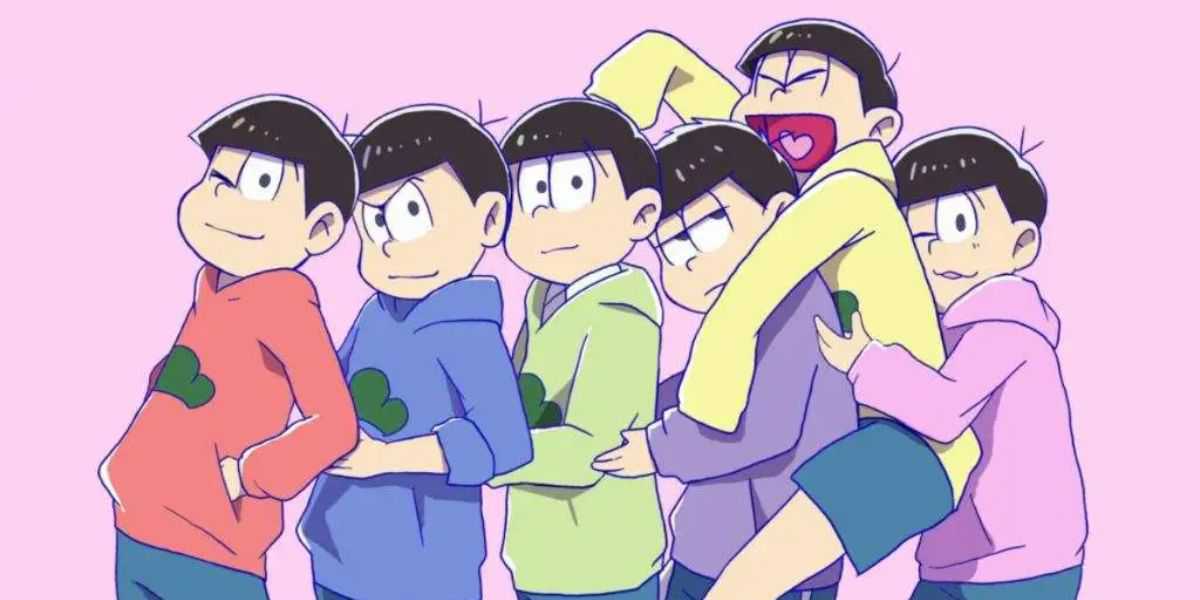 Os irmãos de Osomatsu-San