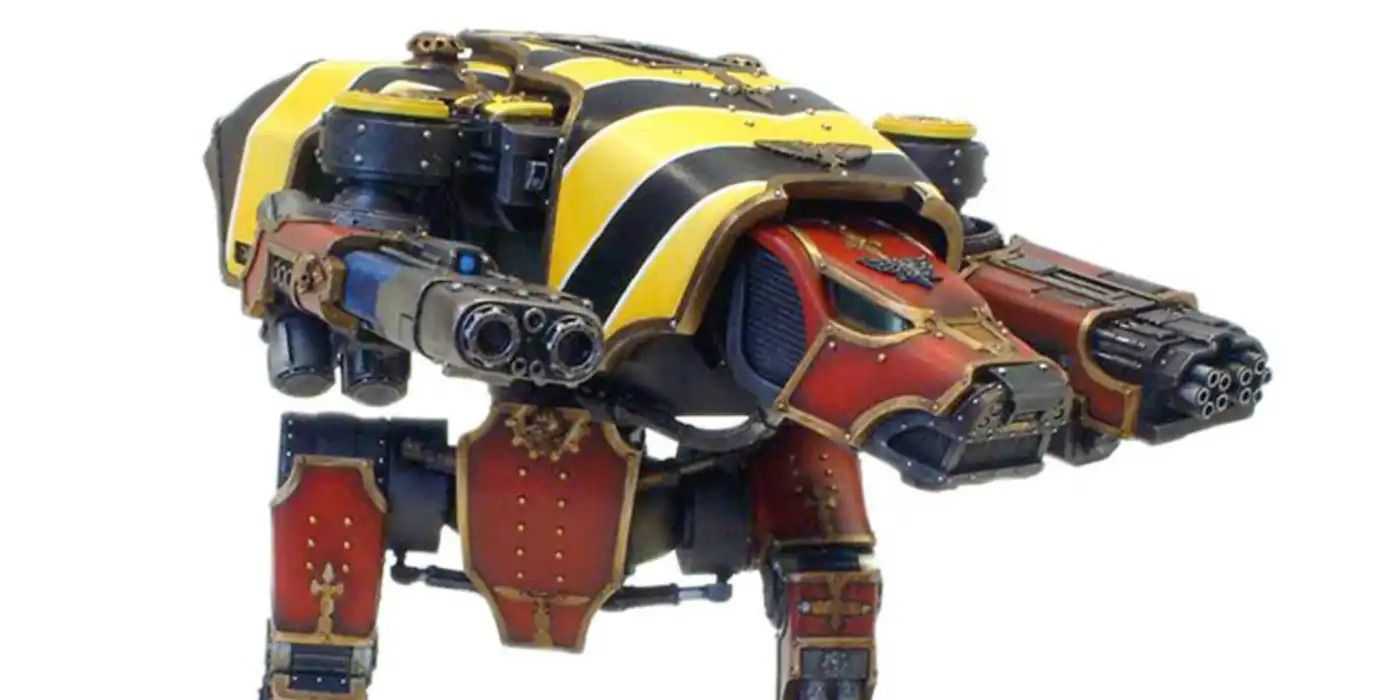 Warhammer 40K Marte Padrão Warhound Titan