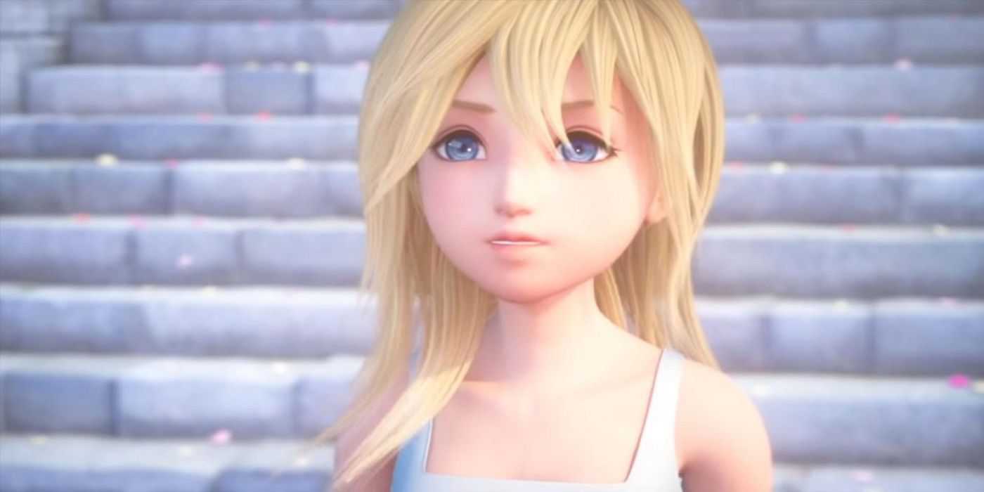 Namine at Radiant Garden in Kingdom Hearts 3