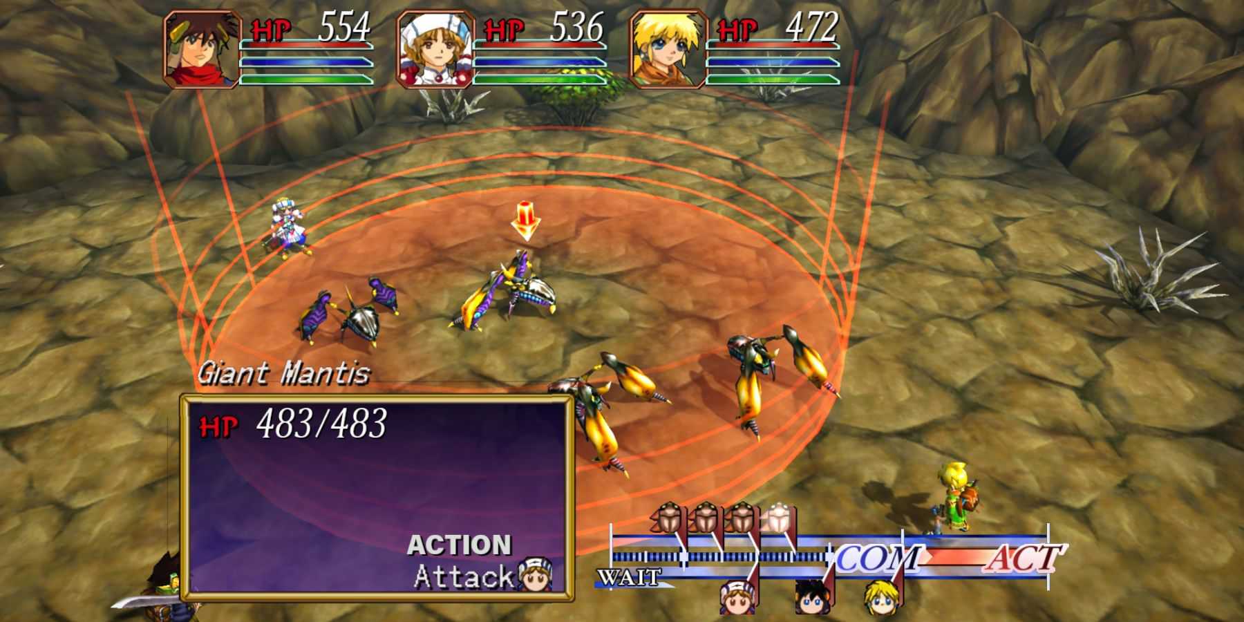 grandia2-battle-screen