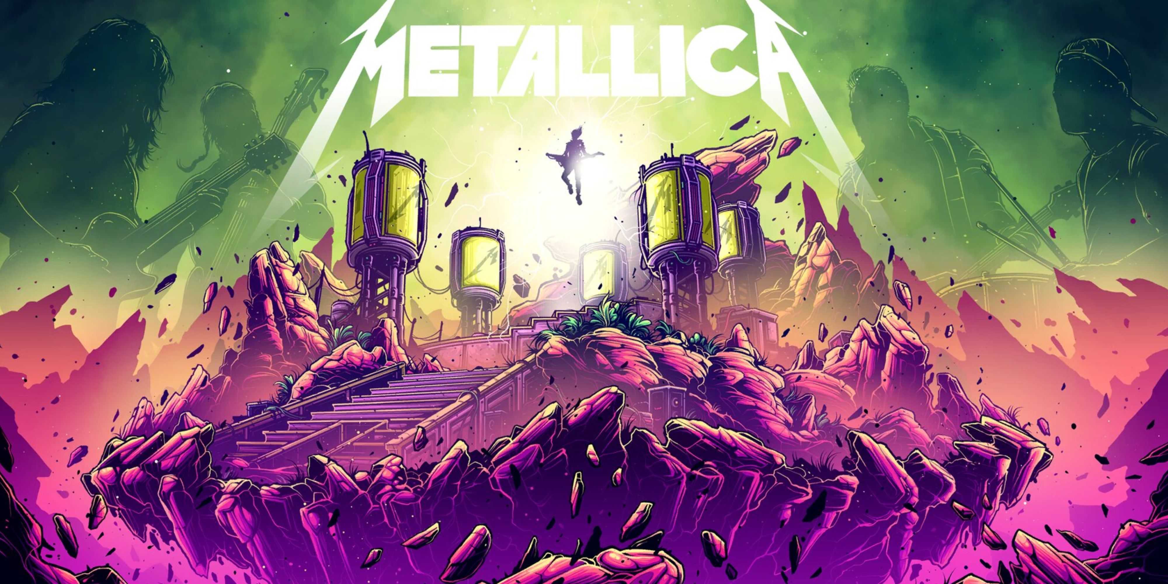 fortnite metallica rises loading screen