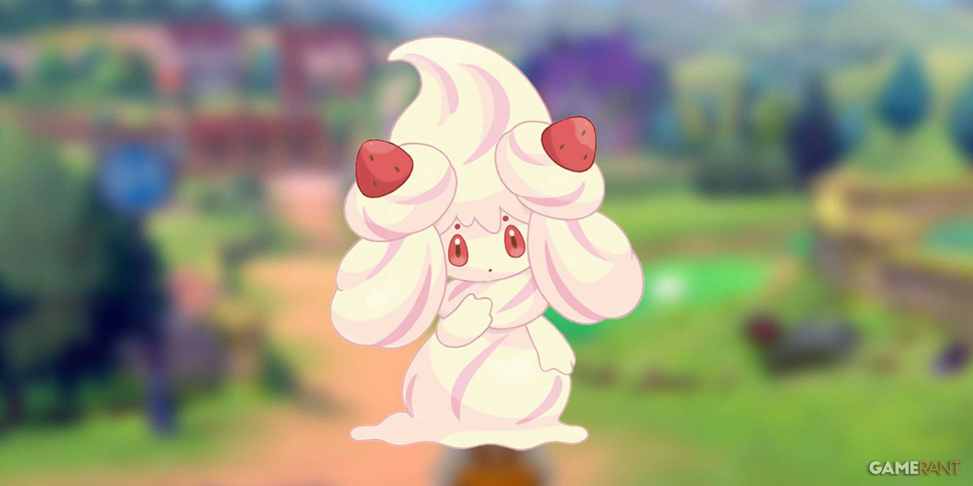 Design oficial da Alcremie