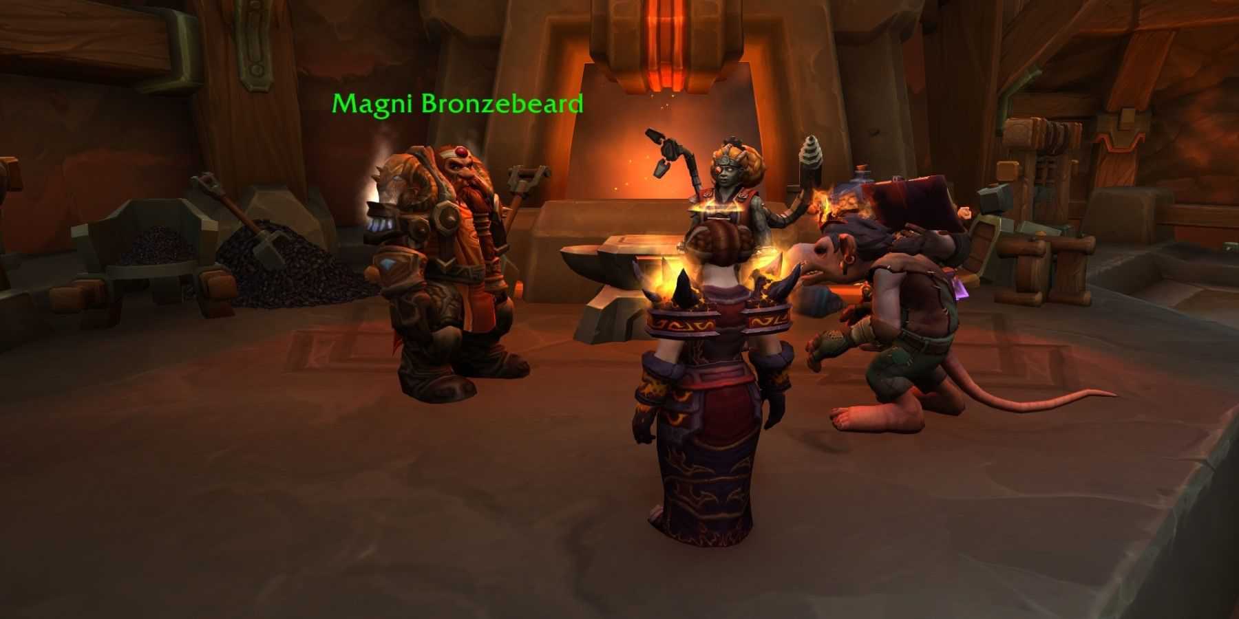 world of warcraft the war within magni bronzebeard flesh again