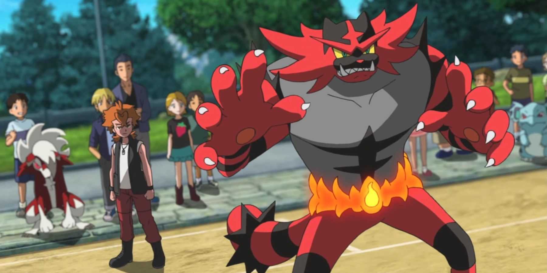 pokemon anime cross' incineroar