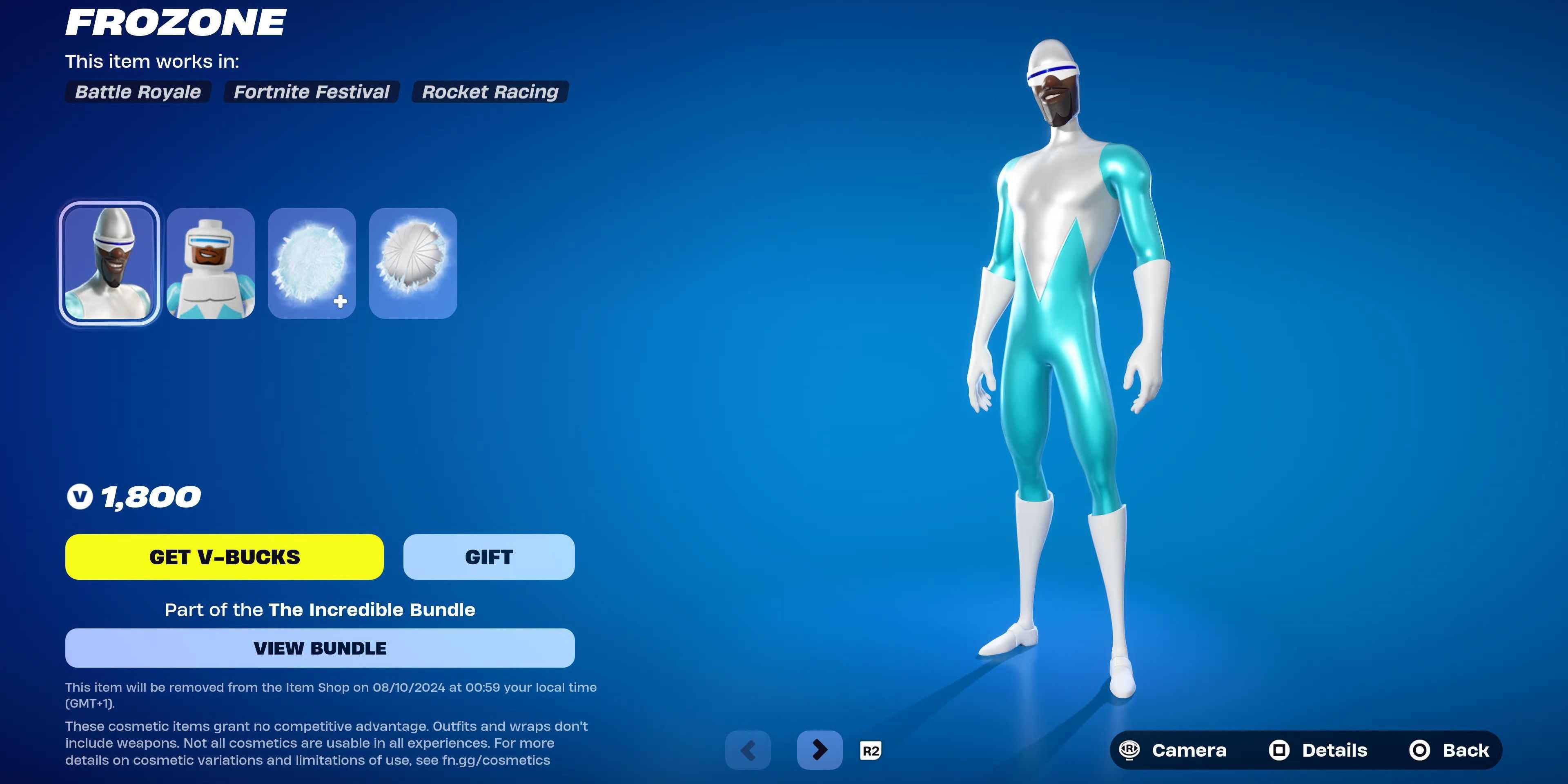 frozone fortnite skin