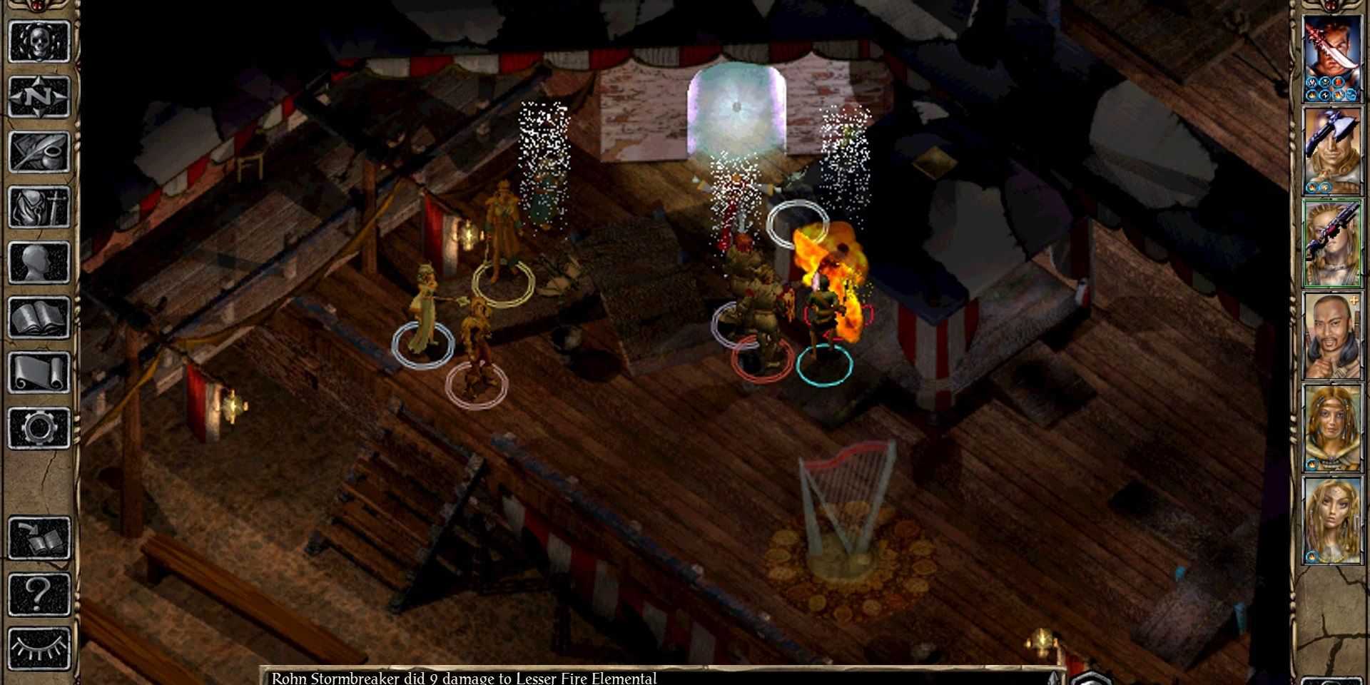 baldur's gate 2 shadows of amn gameplay