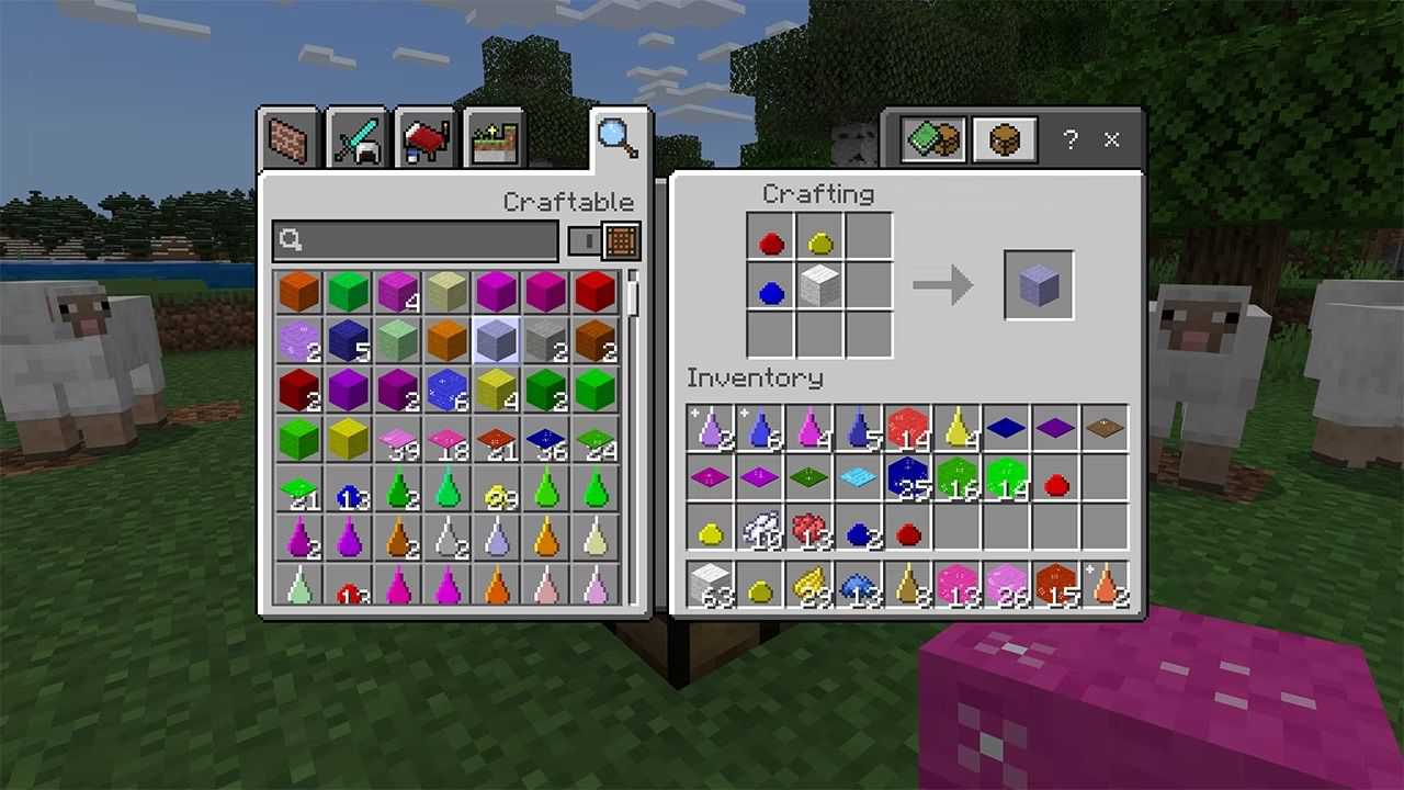 Minecraft Wool Add-On