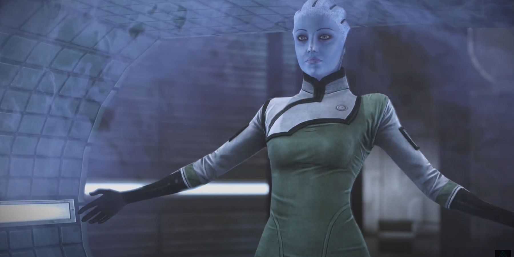 Mass Effect 1 Liara trapped on Therum