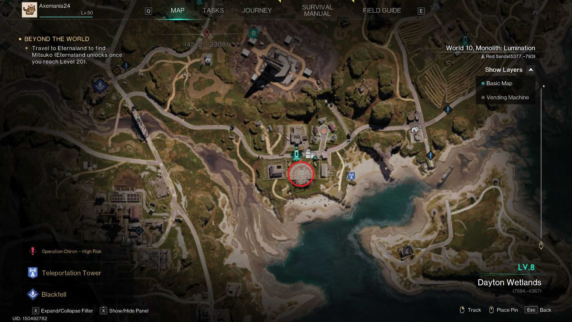 The weapon crate in Overlook Town in Once Human