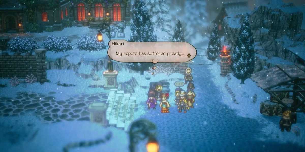 Como Restaurar a Reputação em Octopath Traveler 2