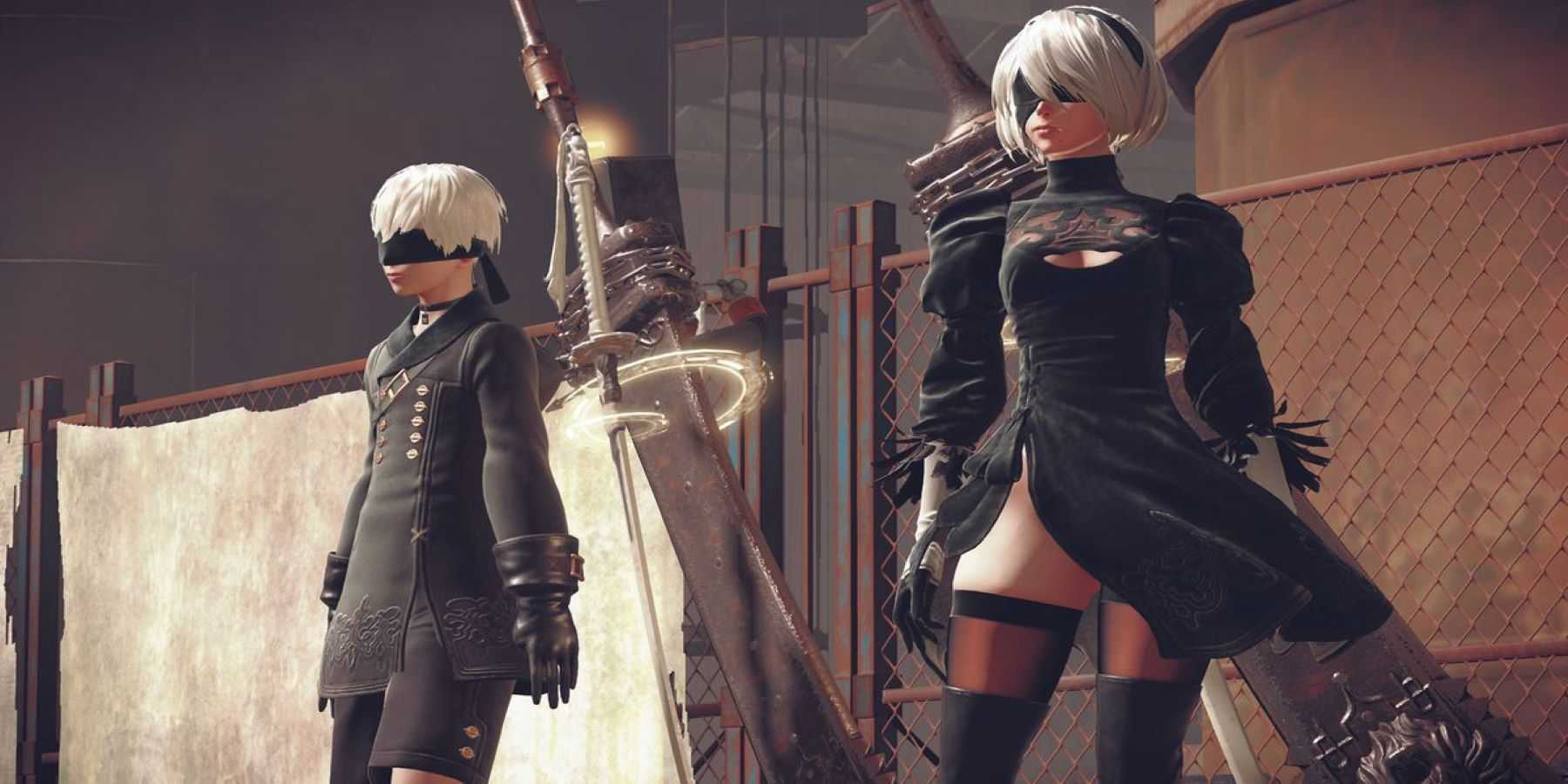 adaptação de anime nier automata