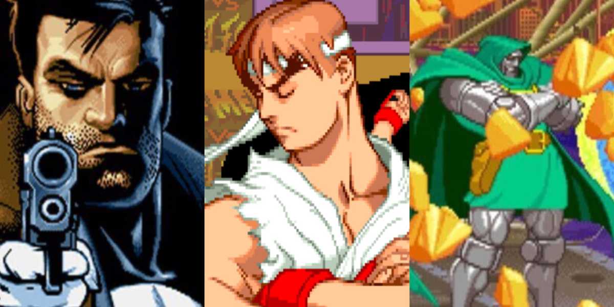 Classificação dos Jogos da Coleção Marvel vs. Capcom Fighting Classics