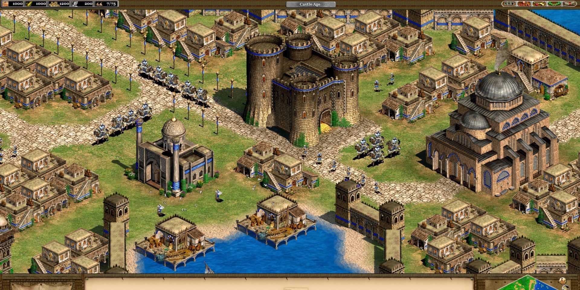 A Base From Age Of Empires II HD Edition