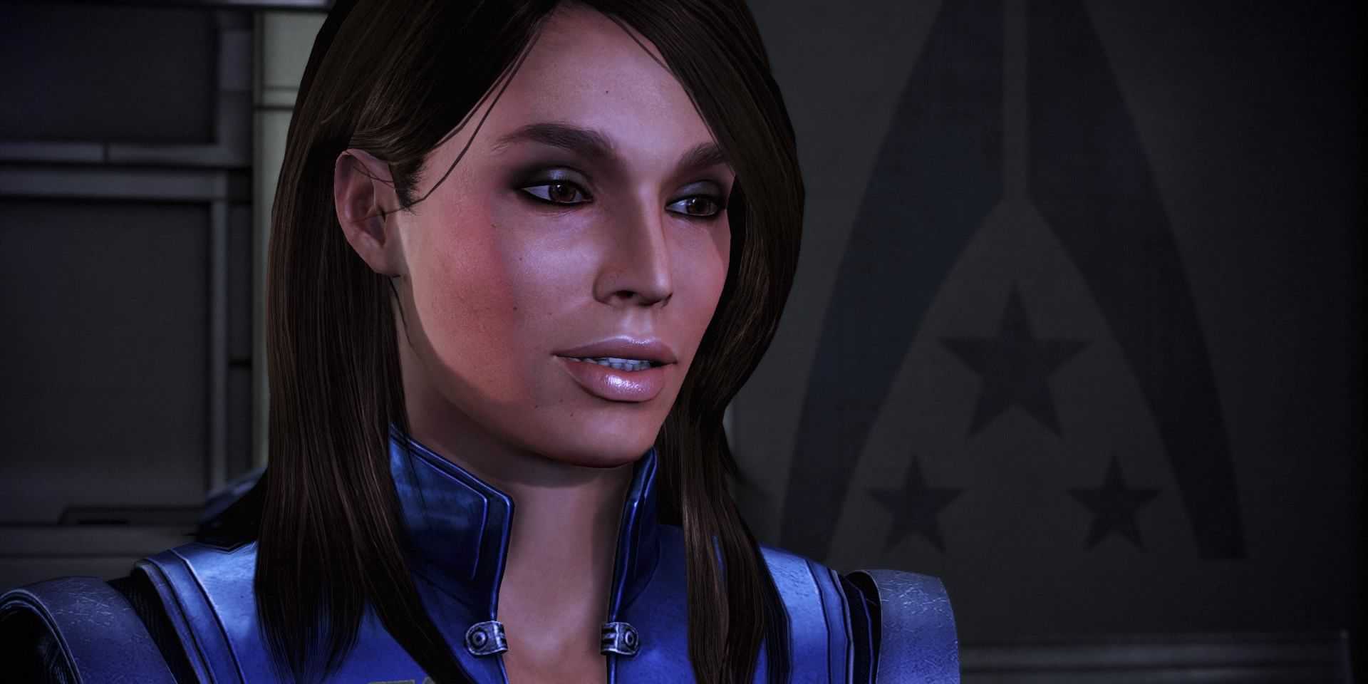 Ashley meets Shepard at Alliance HQ in Mass Effect 3 Legendary Edition