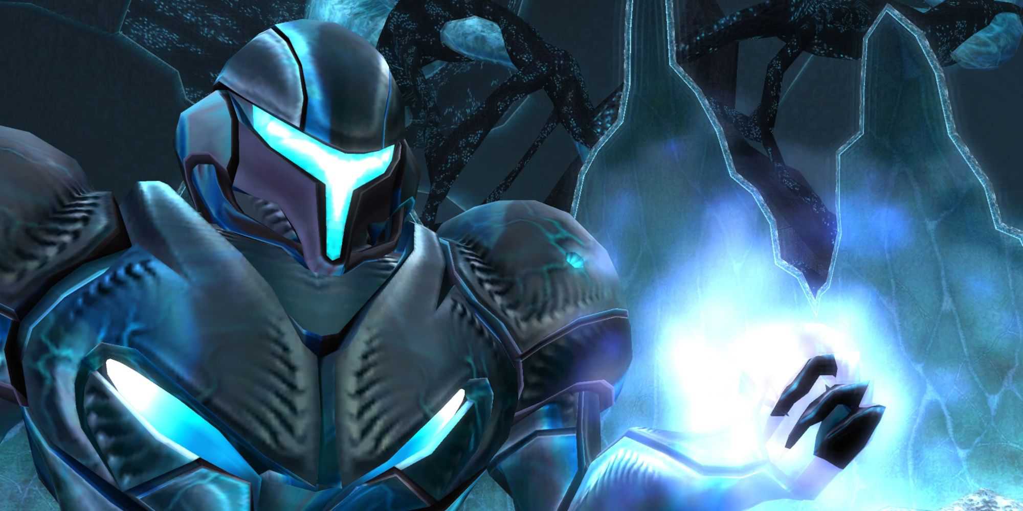 Dark Samus em Metroid Prime 3 Corrupção