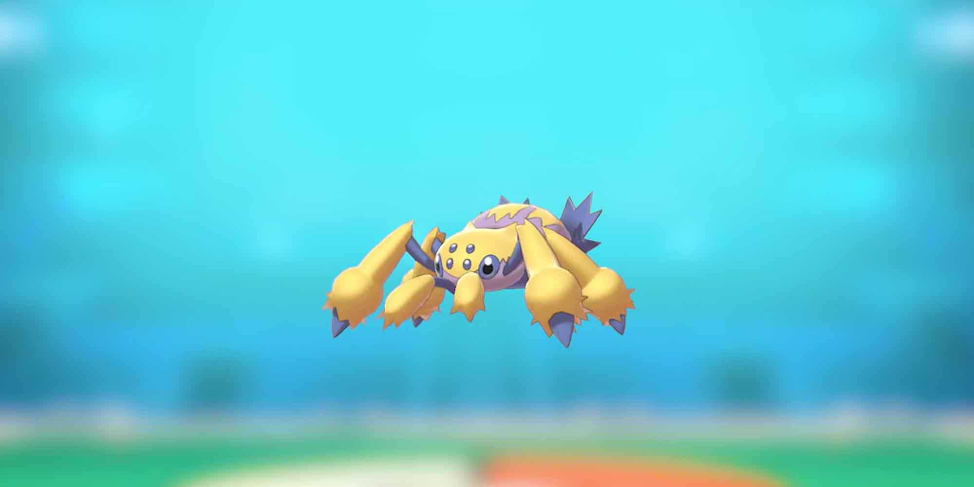 Galvantula é um Pokemon do tipo Bug Elétrico