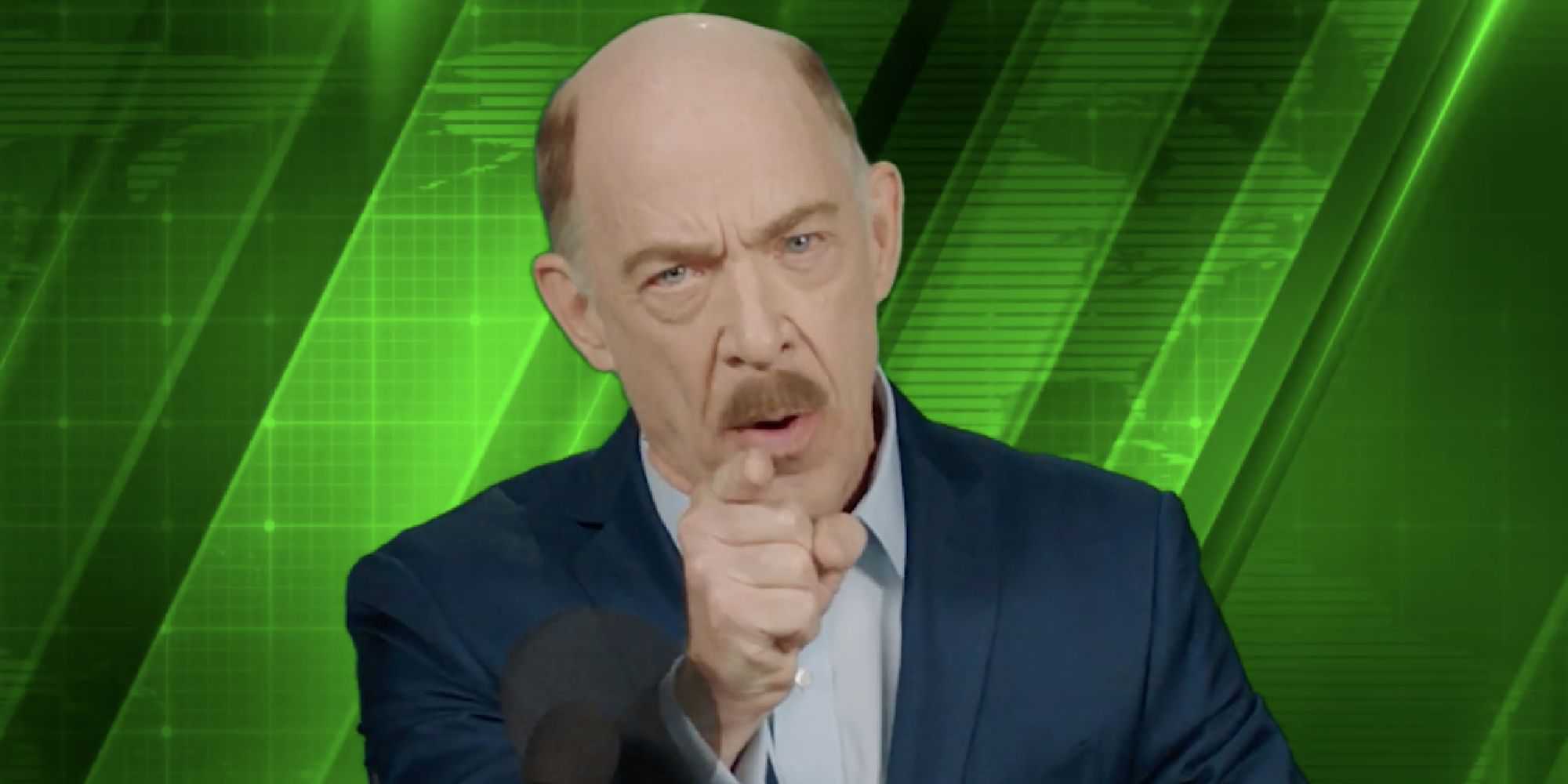 JK Simmons como J. Jonah Jameson em No Way Home