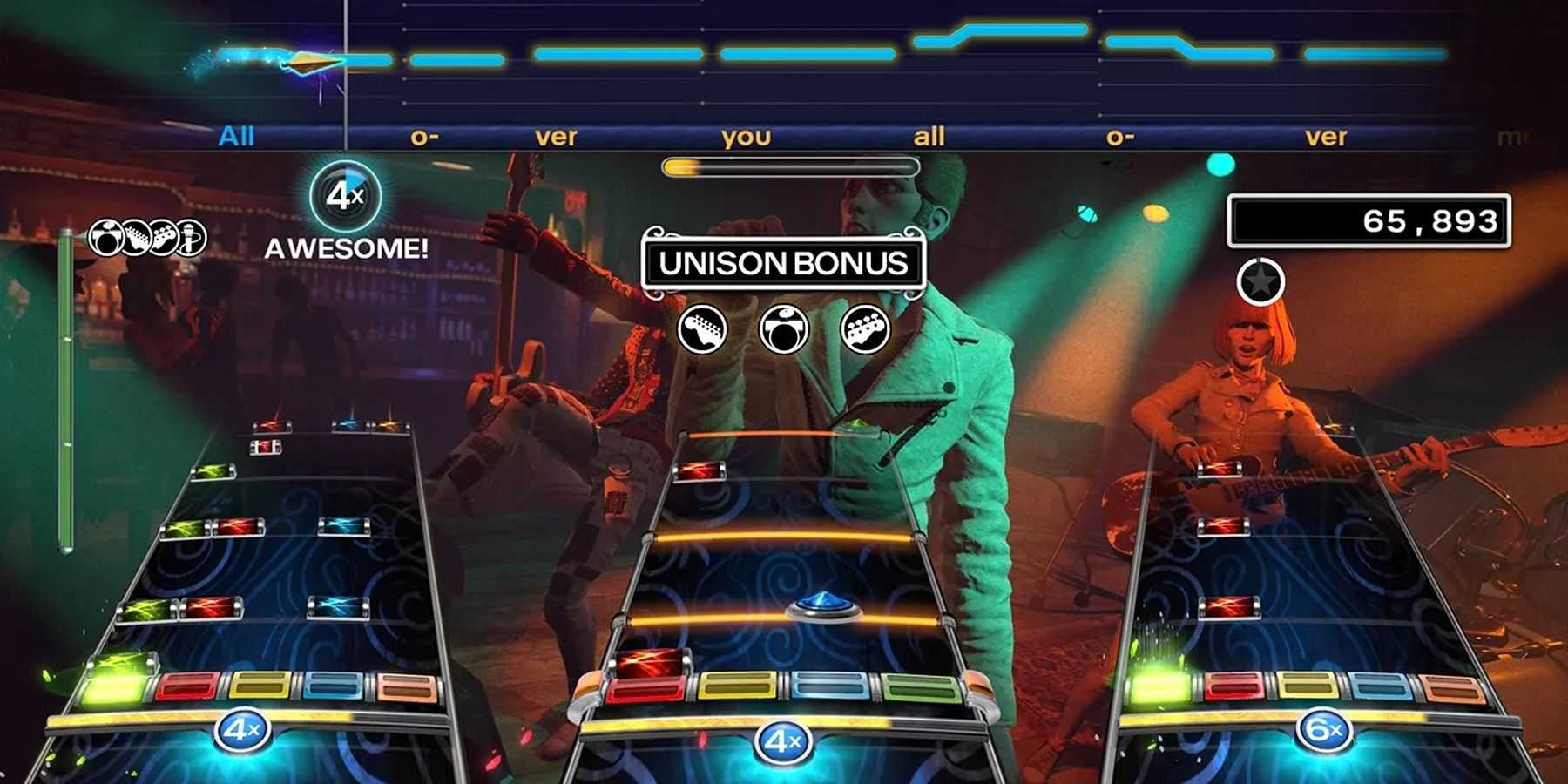 Rock band 4 Unison