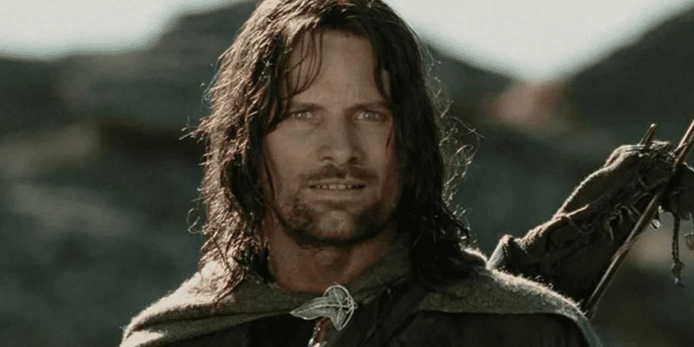 Trilogia de filmes do Senhor dos Anéis Personagens mais fortes Aragorn