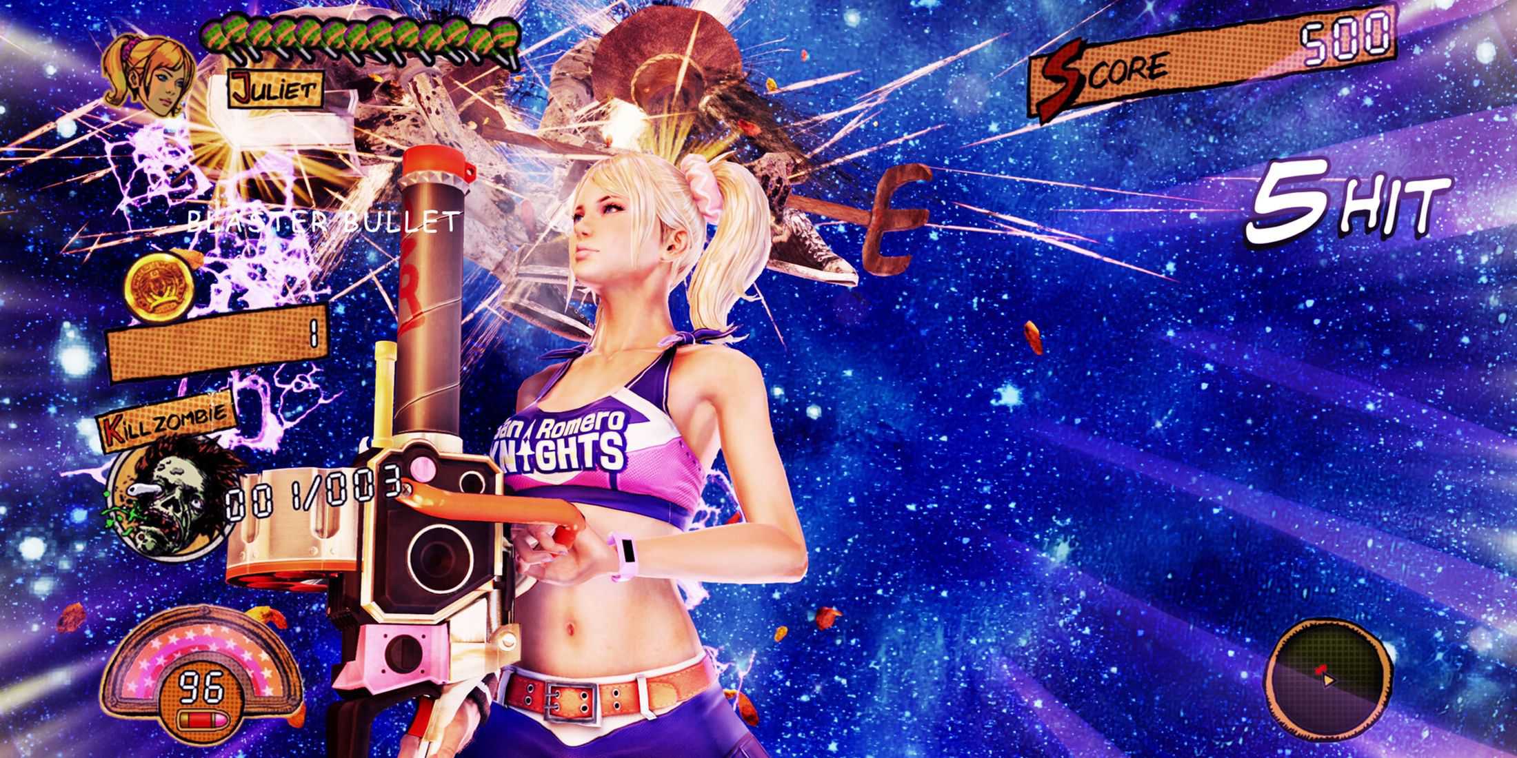 Lollipop Chainsaw RePOP juliet gun