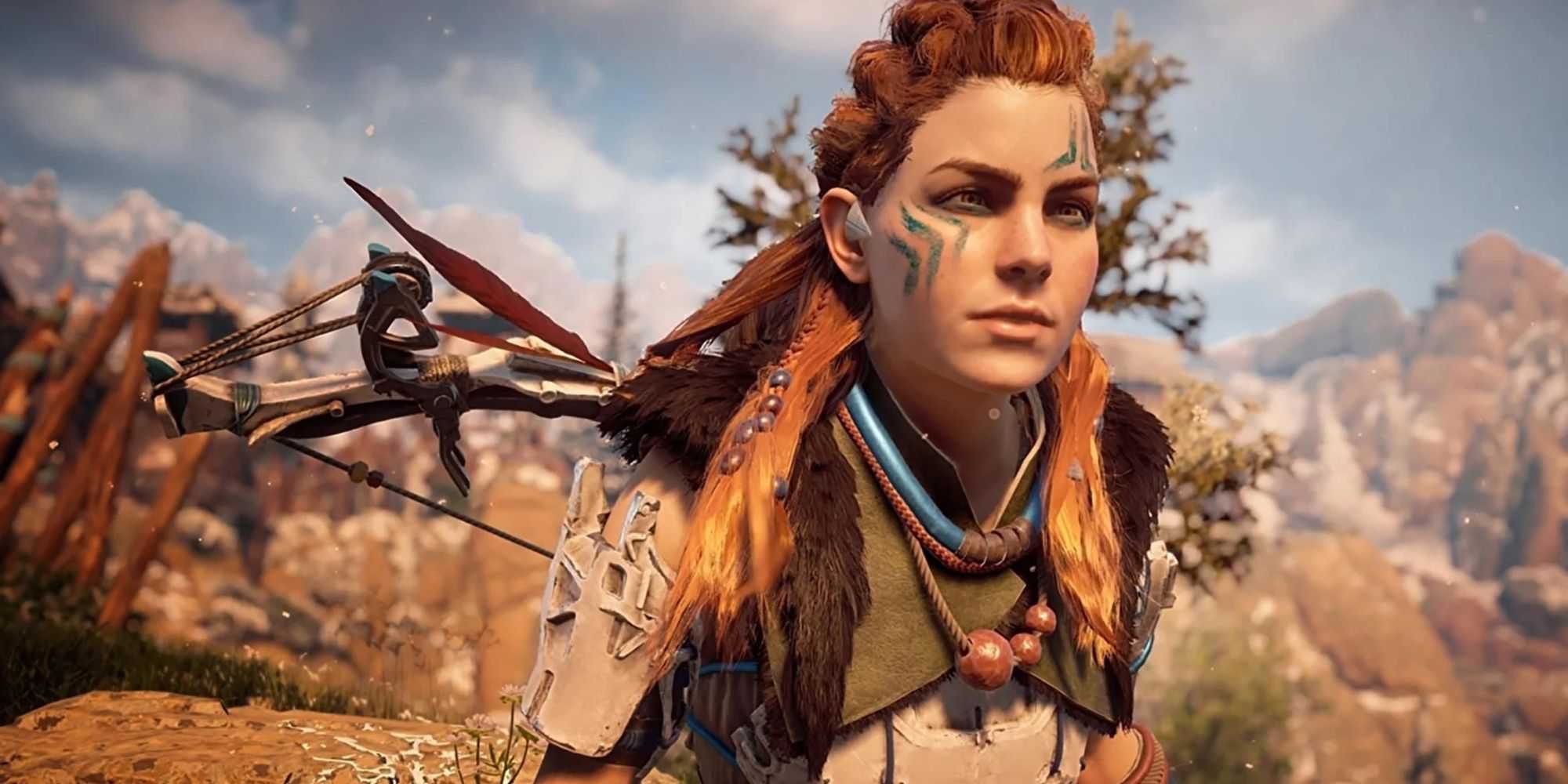 Aloy in Horizon Zero Dawn