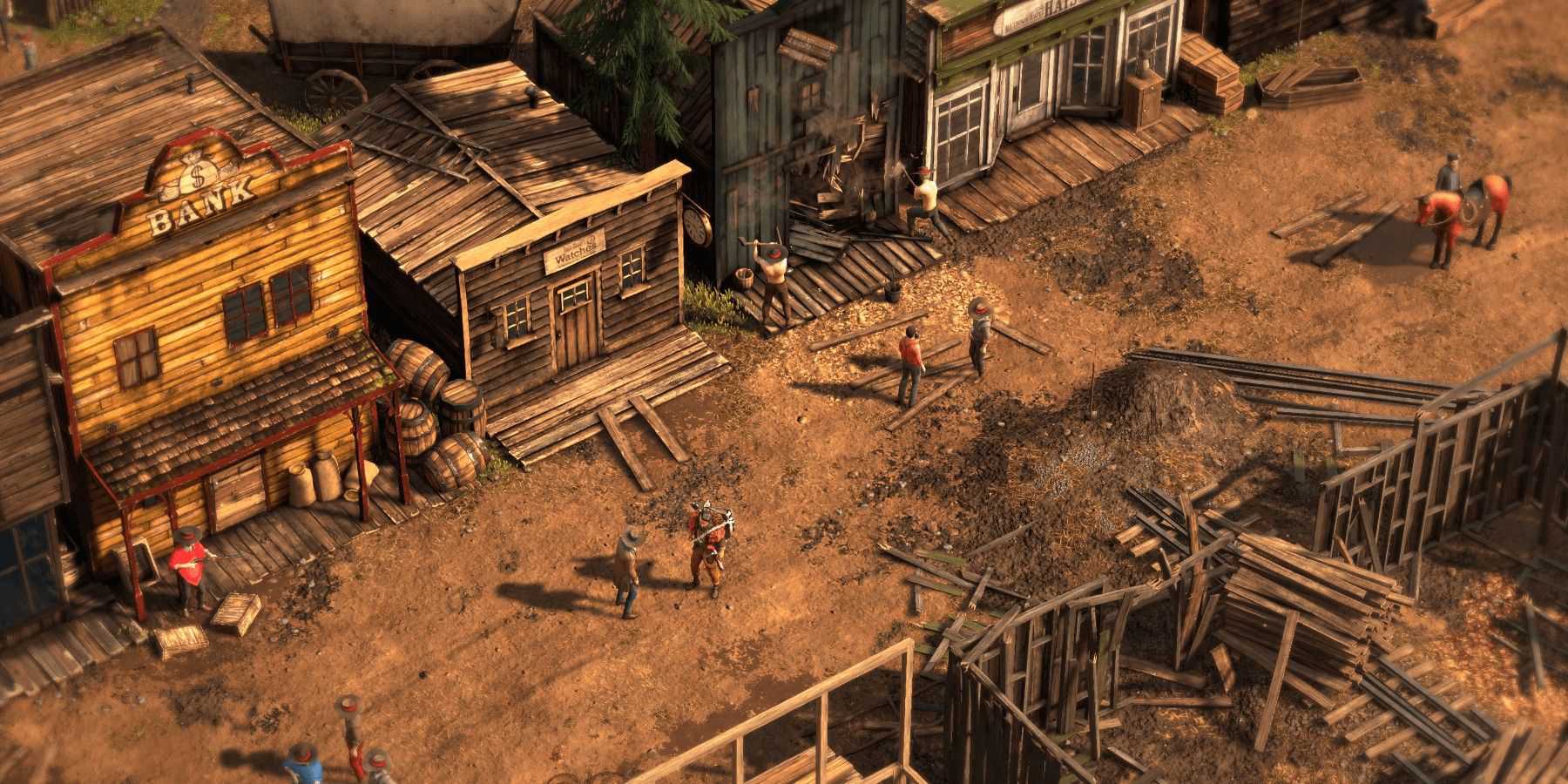 Desperados 3 town