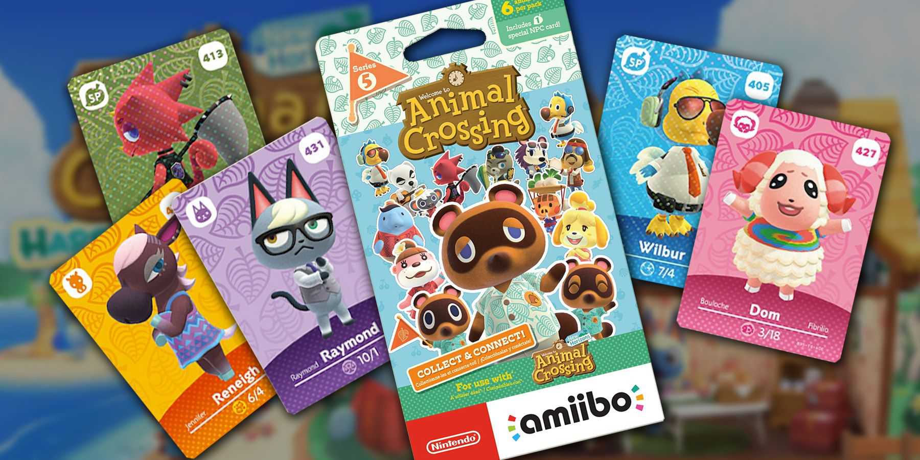 Animal Crossing New Horizons Series 5 Amiibo