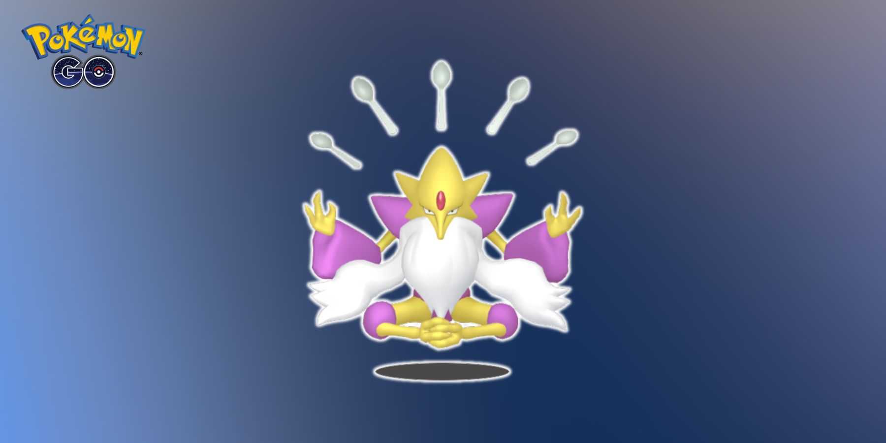 Alakazam brilhante em Pokemon GO