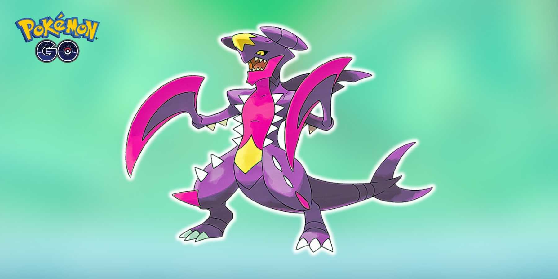 Shiny Mega Garchomp através da Mega Evolution no Pokemon GO