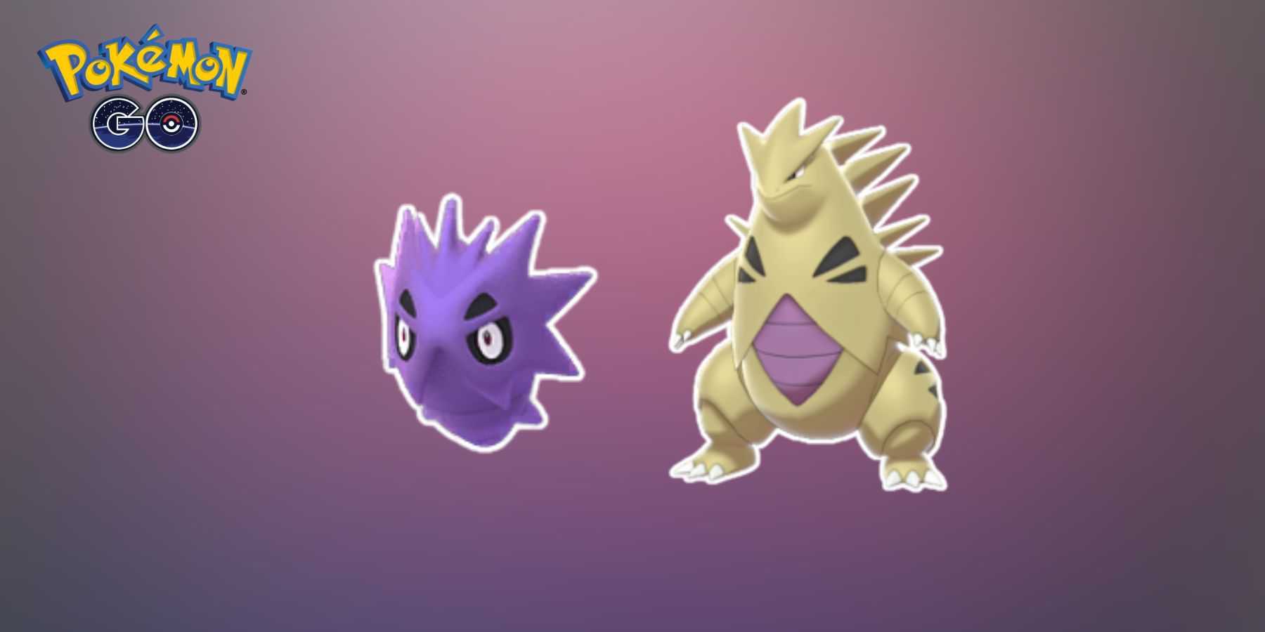 Pupitar brilhante e Tyranitar brilhante em Pokemon GO