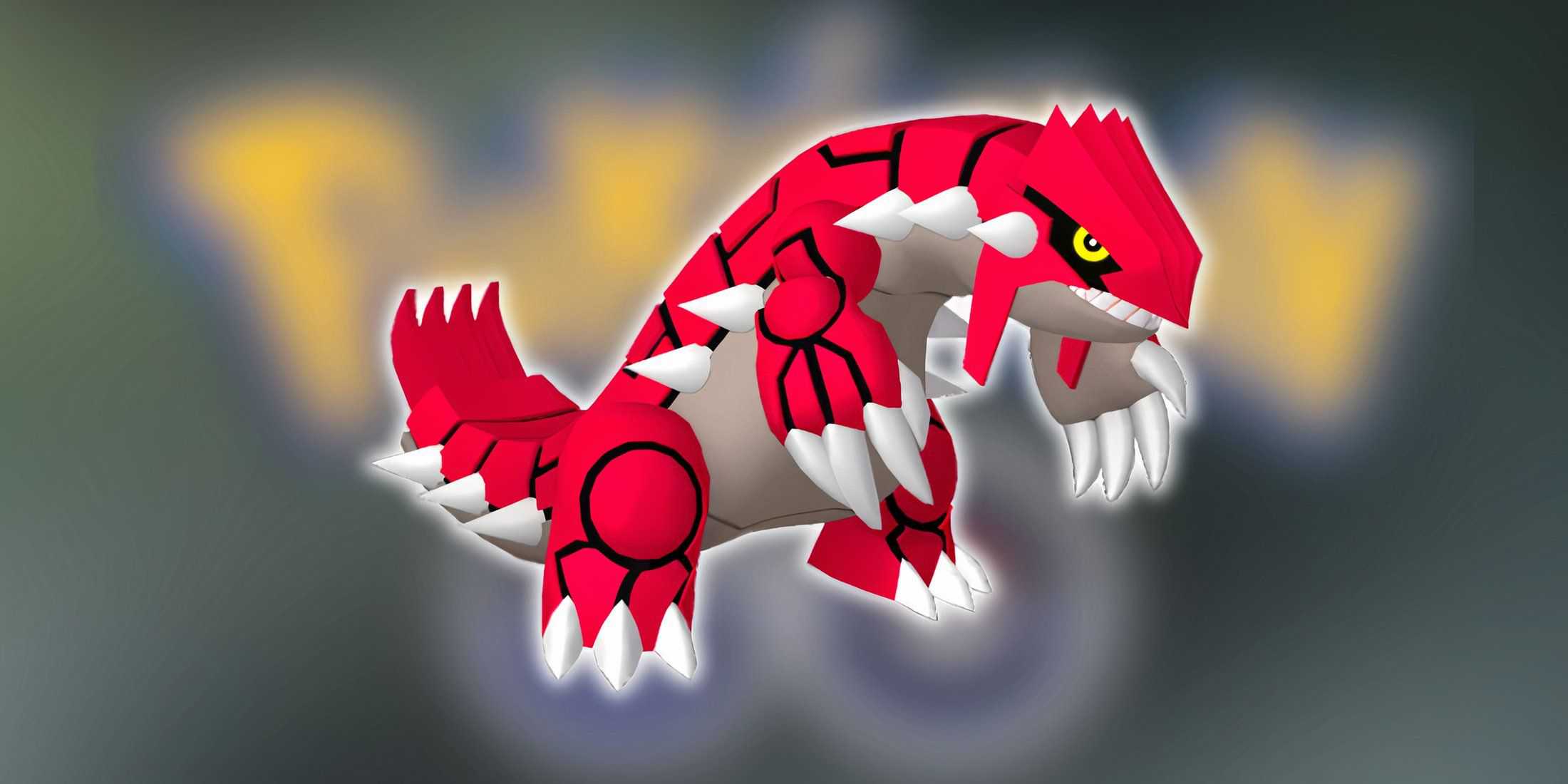 Conjunto de movimentos de Groudon em Pokemon GO