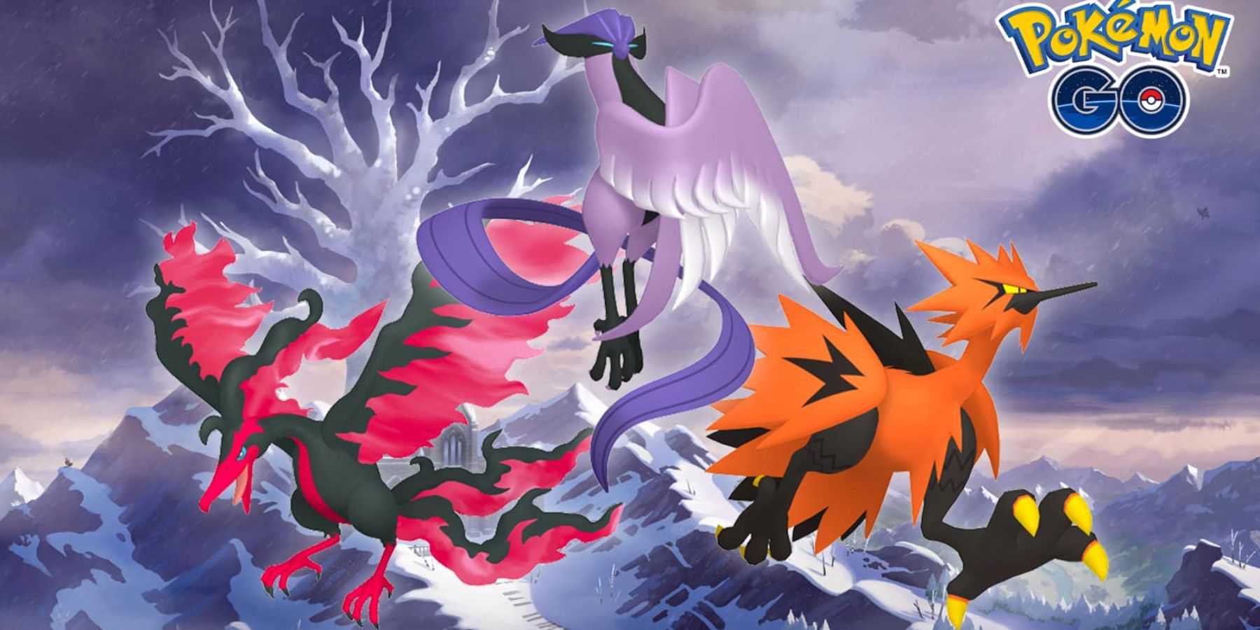 Daily Adventure Incense Galarian Zapdos, Galarian Articuno, and Galarian Moltres in Pokemon GO