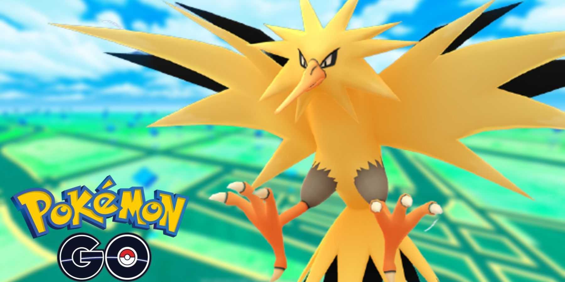 Zapdos brilhantes em Pokemon GO