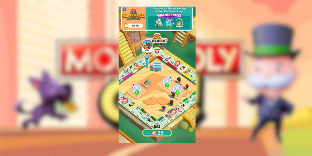 Evento Desert Bloom no Monopoly GO: Recompensas e Marcos Imperdíveis