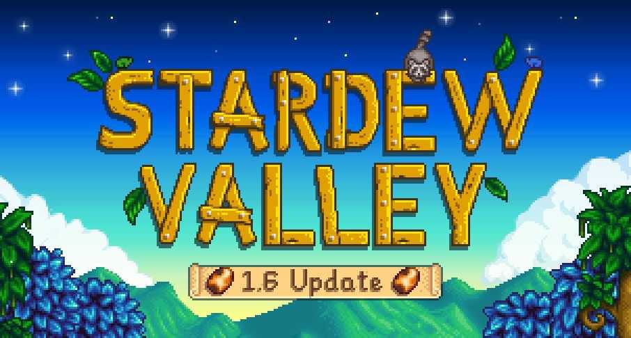 stardew valley 1-6 update logo