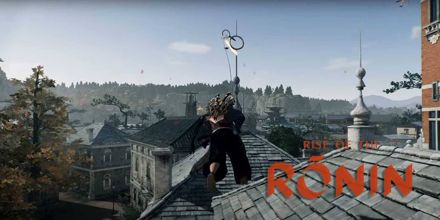 ascensão-do-ronin-screenshot-trailer-grappling-hook-logo