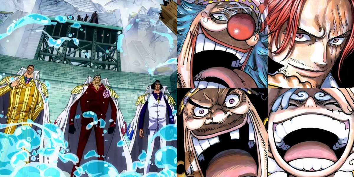 Os Almirantes de One Piece: Conseguem Rivalizar com os Imperadores?