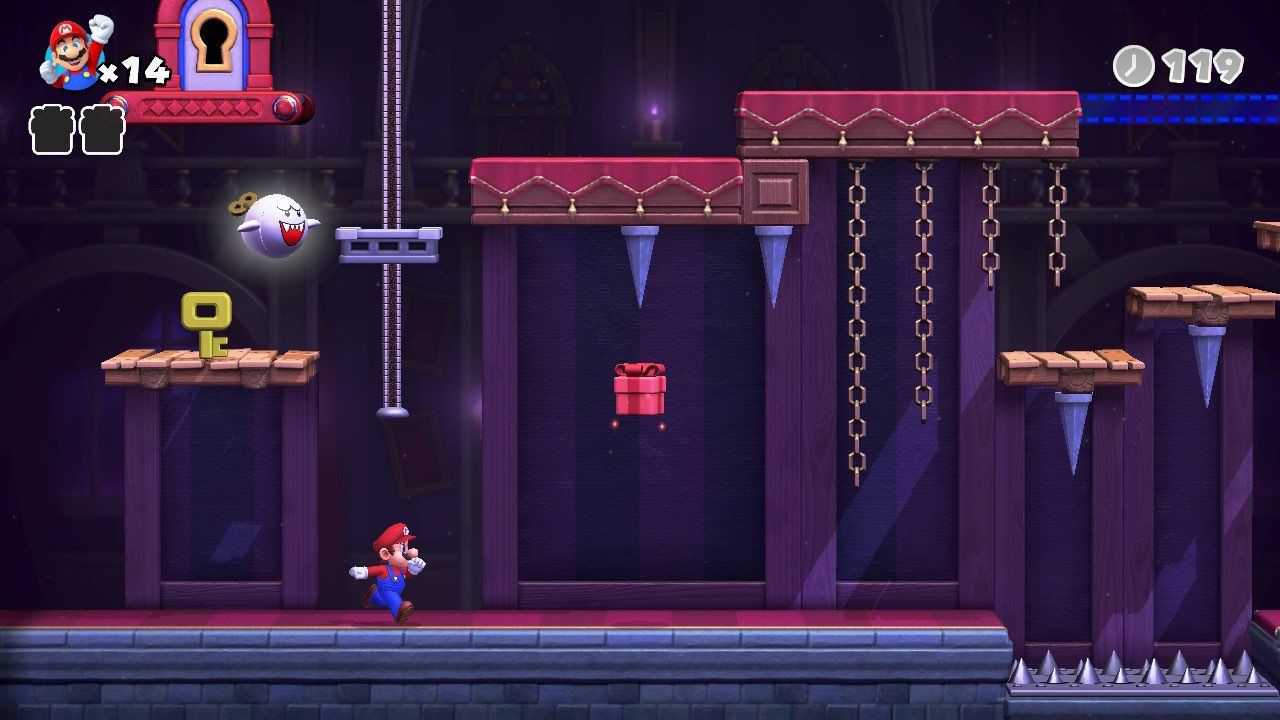 Mario Vs Donkey Kong Spooky House Boo