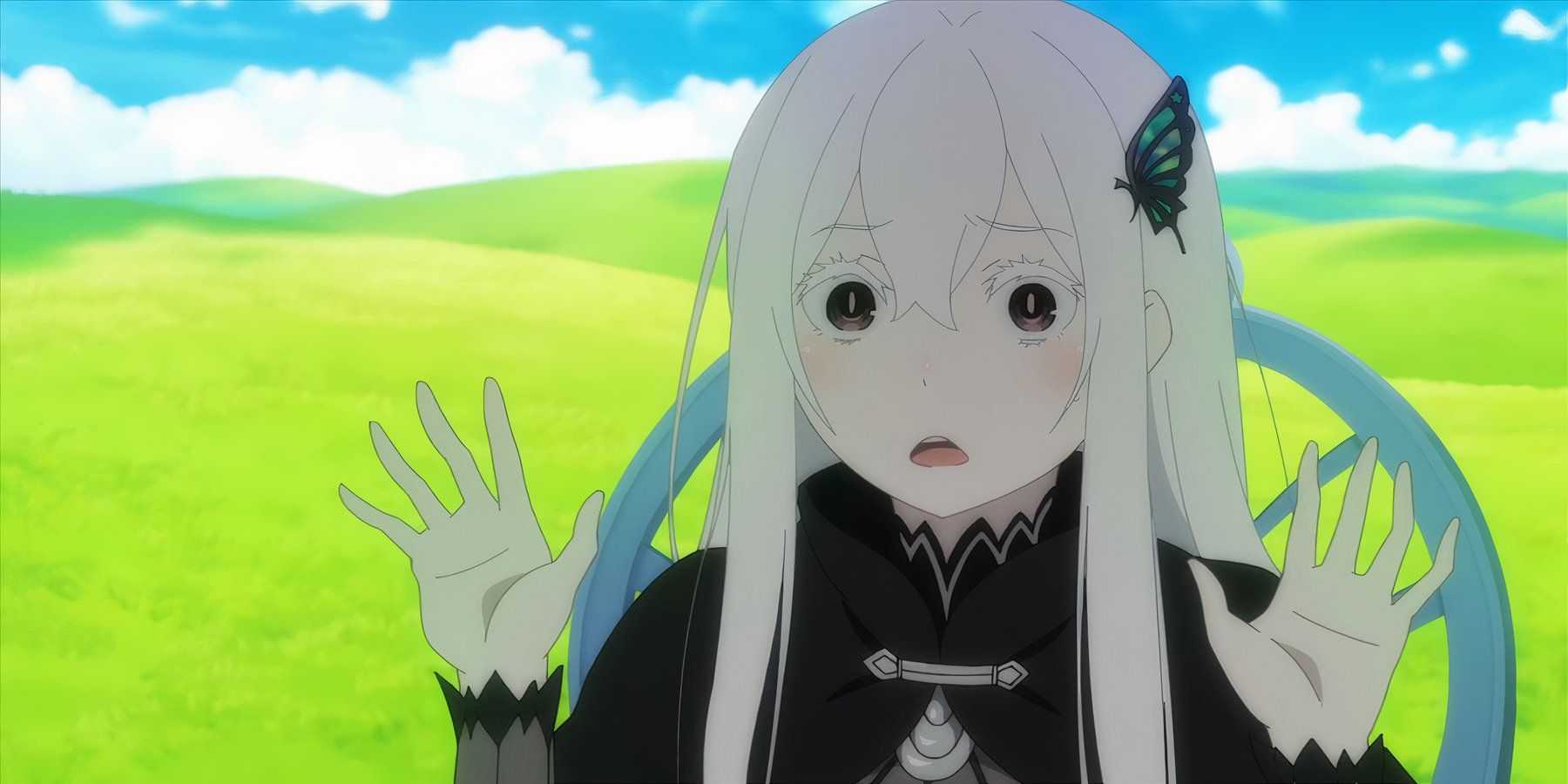 A Bruxa da Ganância Echidna em Re:Zero