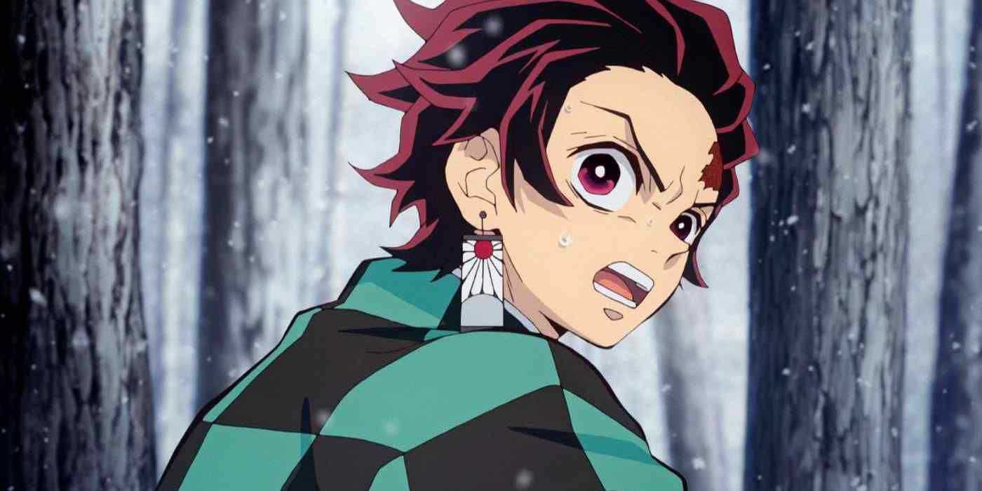 Tanjiro louco na floresta Demon Slayer