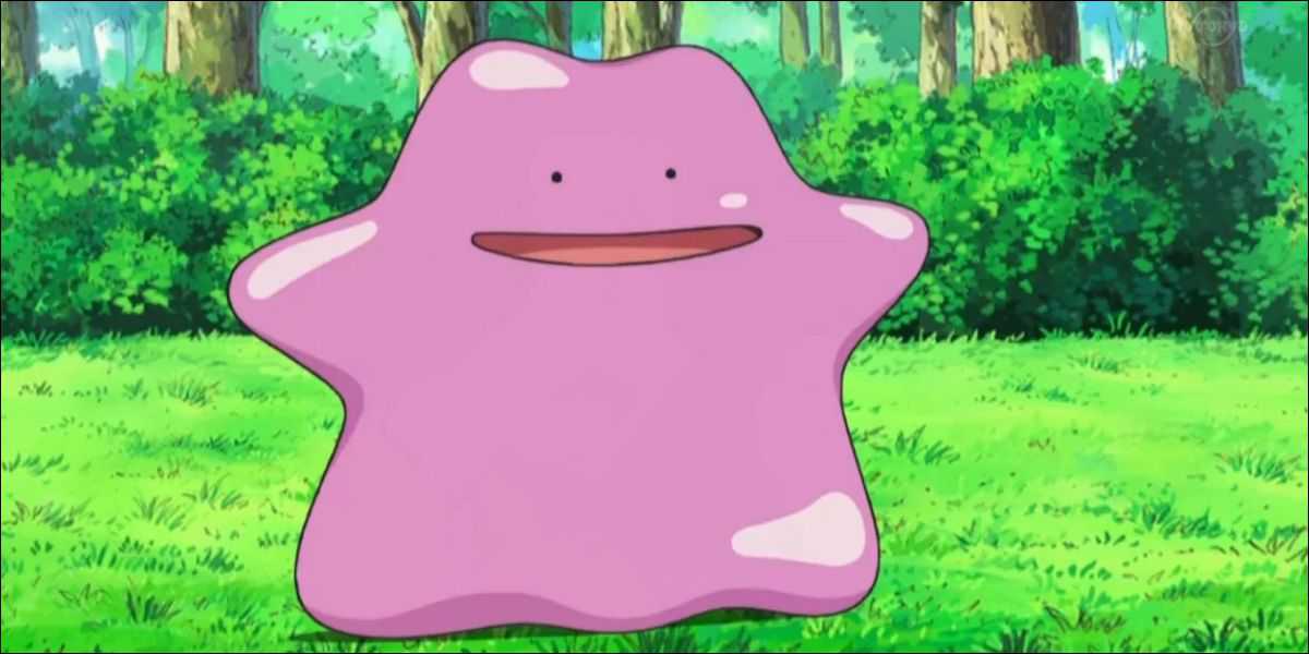 Ditto in the pokemon cartoon