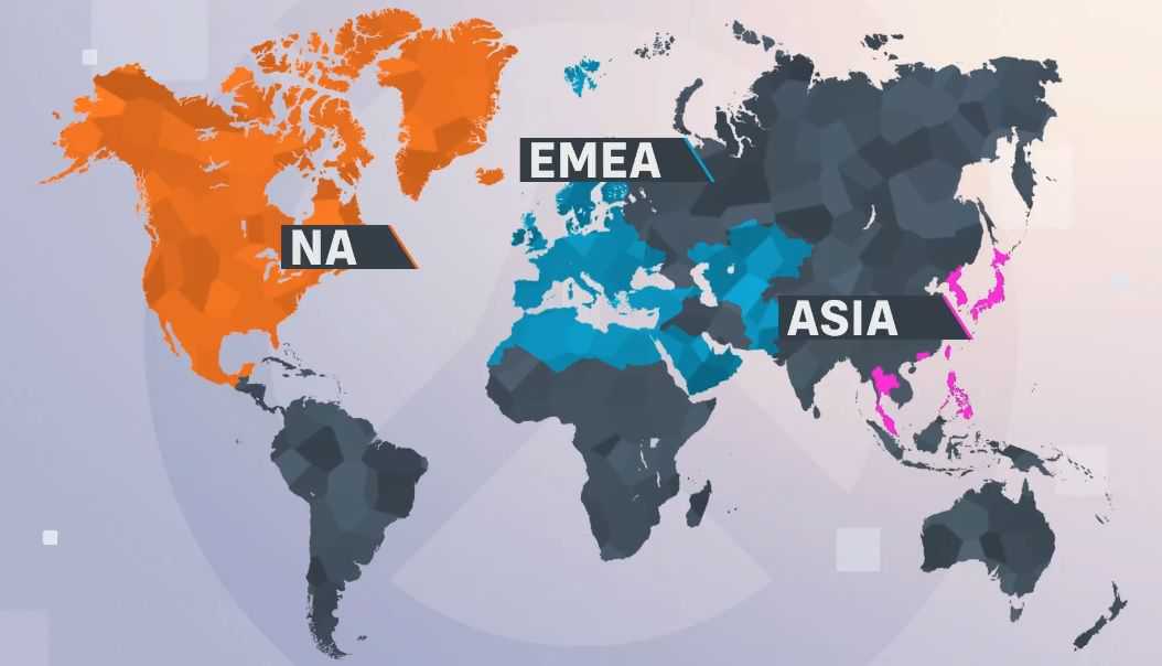 Mapa da Série do Campeonato Overwatch