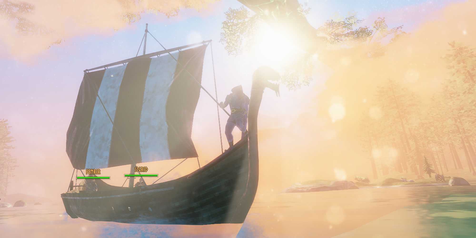 Valheim Ocean In Longship