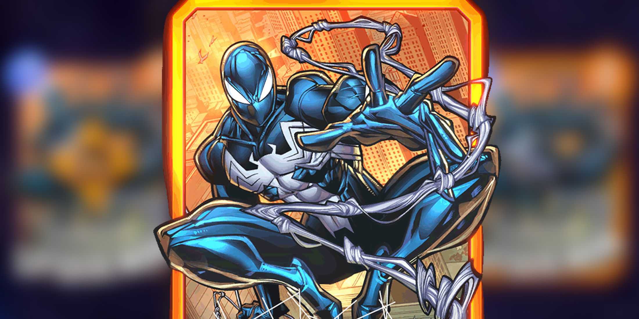 Cartão Marvel Snap Symbiote Spider-Man 2x1 crop