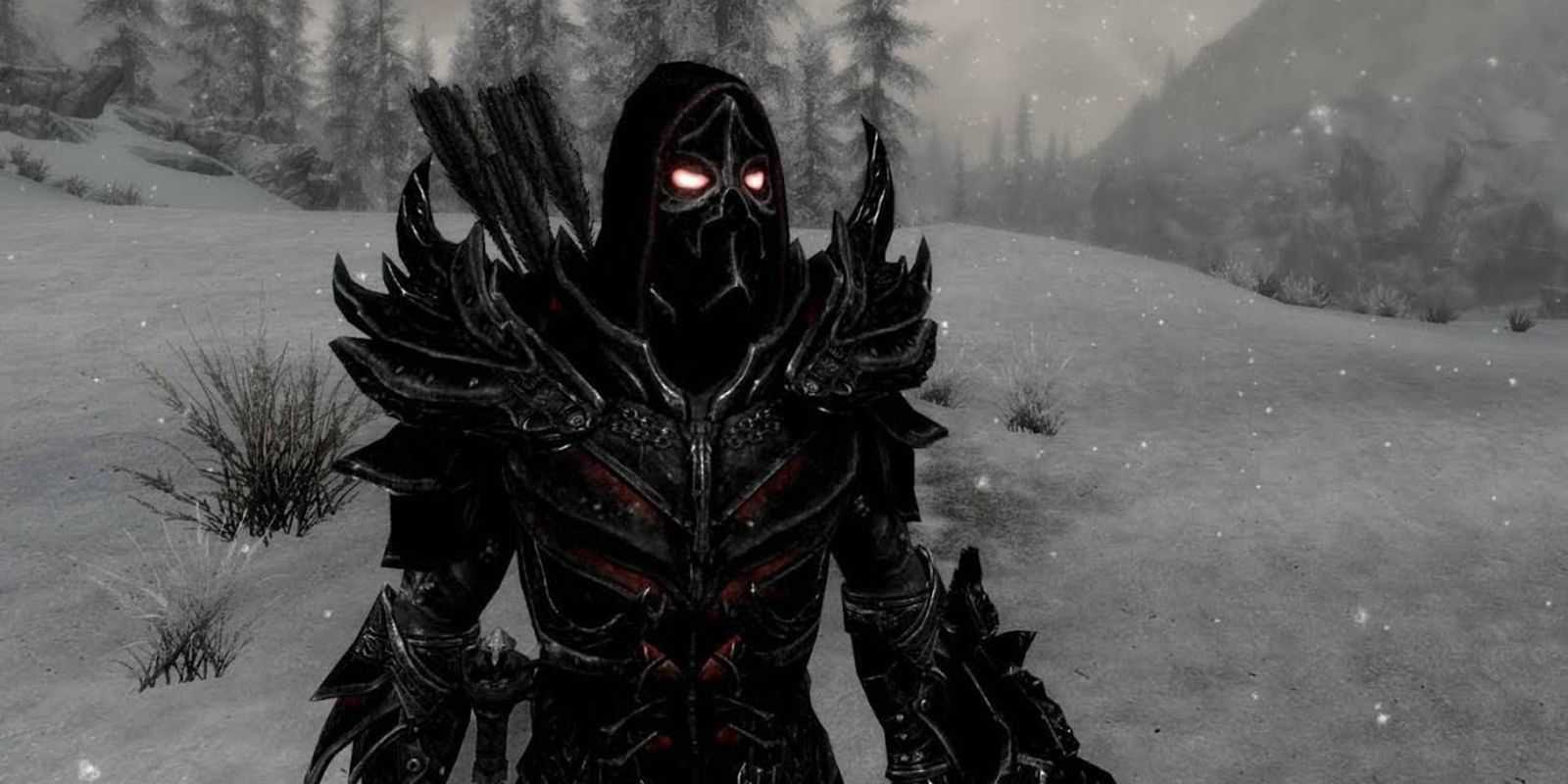 Equipamento Preto Skyrim