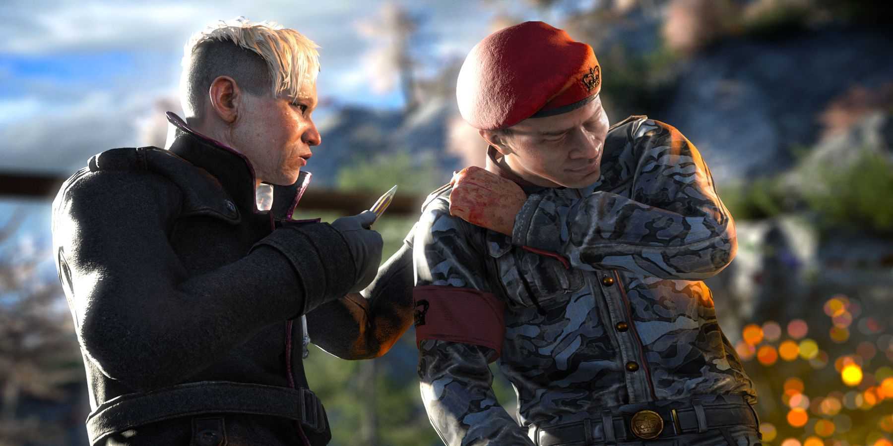 Far cry 4 key art Pagan Min and solider