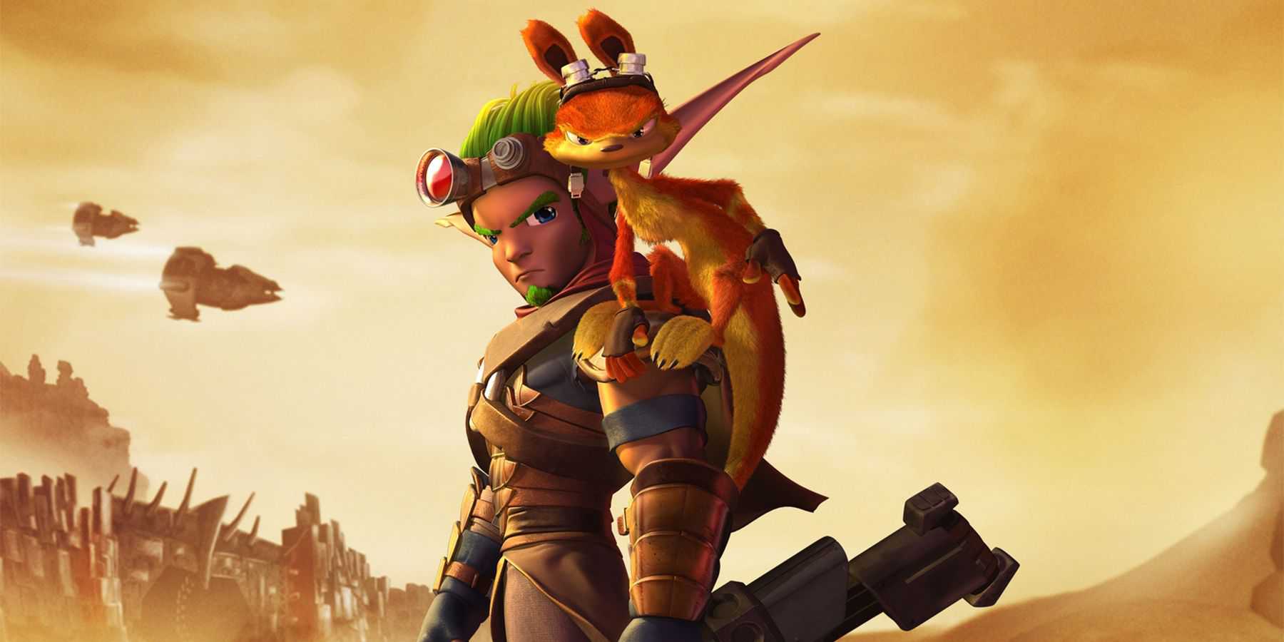 jak and daxter on shoulder