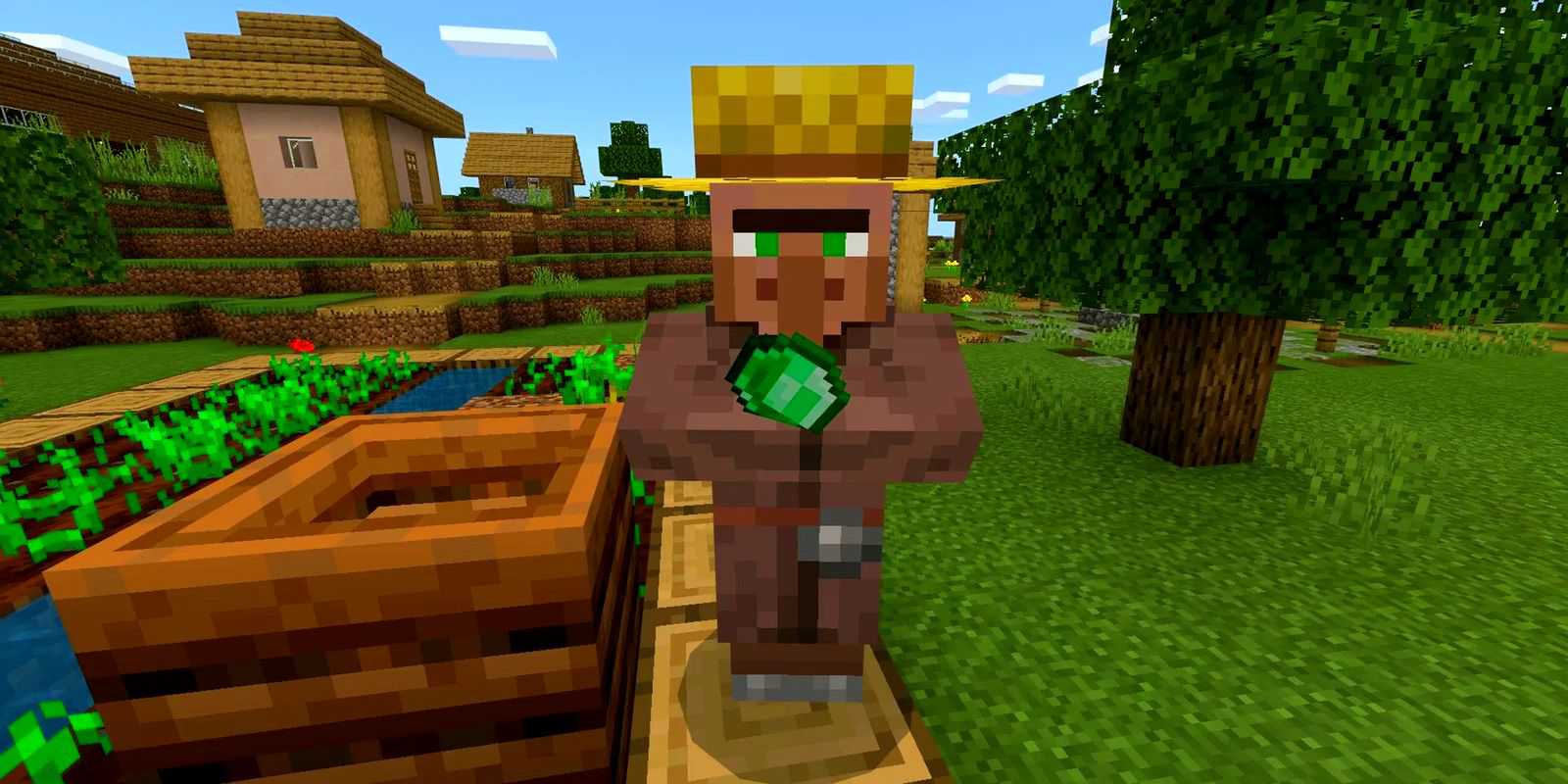 minecraft fazendeiro aldeão