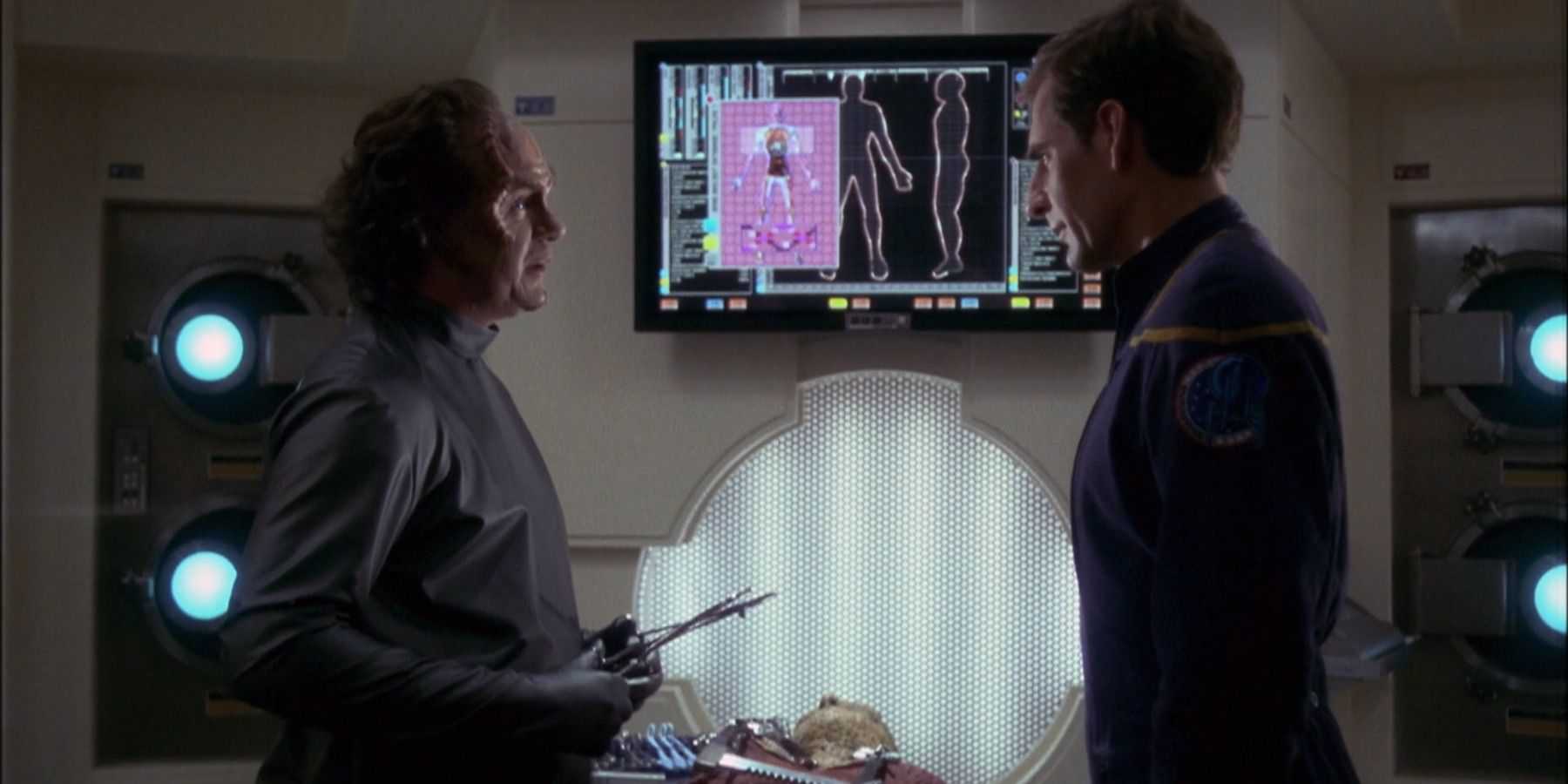 Star Trek Enterprise Médico Phlox Capitão Arqueiro