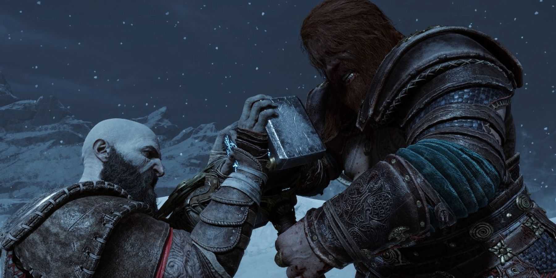 Diretor de God of War Ragnarok explica por que Kratos não consegue empunhar o martelo de Thor